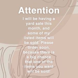 IMPORTANT: GET THEM BEFORE THEY’RE GONE!!